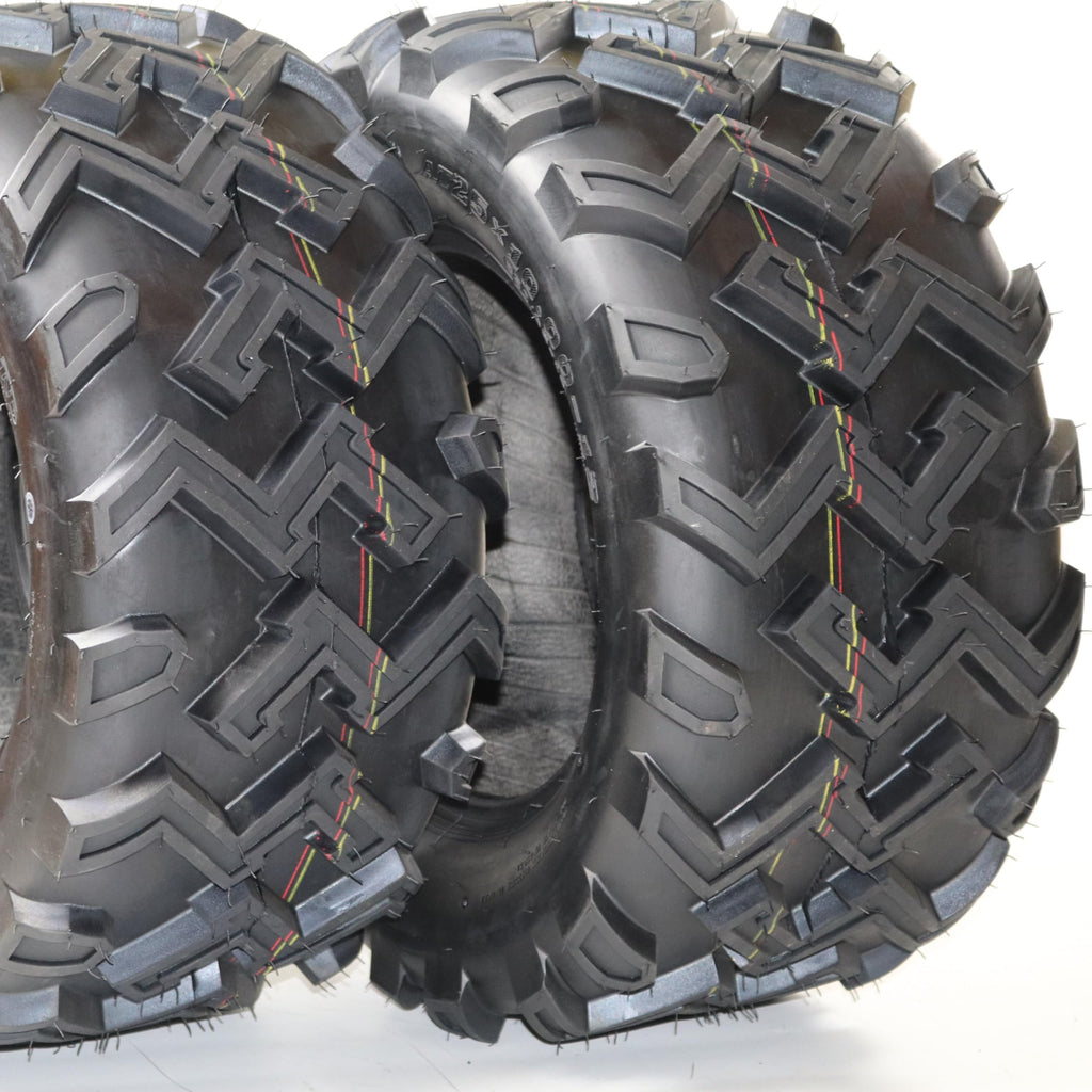 Set of 2-18x9.50-8, 4PR All-Terrain ATV/UTV Tires Tubeless