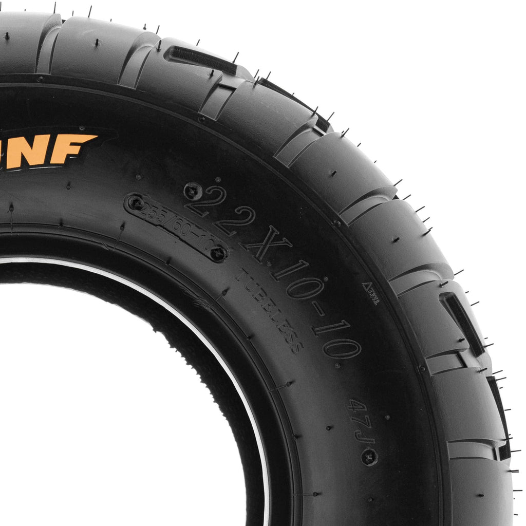 Pair of 2 SunF A021 TT Sport ATV UTV Dirt & Flat Track Tires 19x7-8, 6 PR, Tubeless
