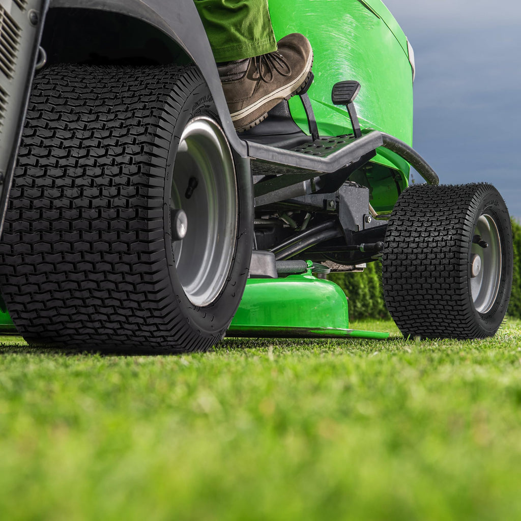 YITAMOTOR 20x10.00-8 Lawn Mower Tires, 4 Ply Tubeless Tractor Turf Tire