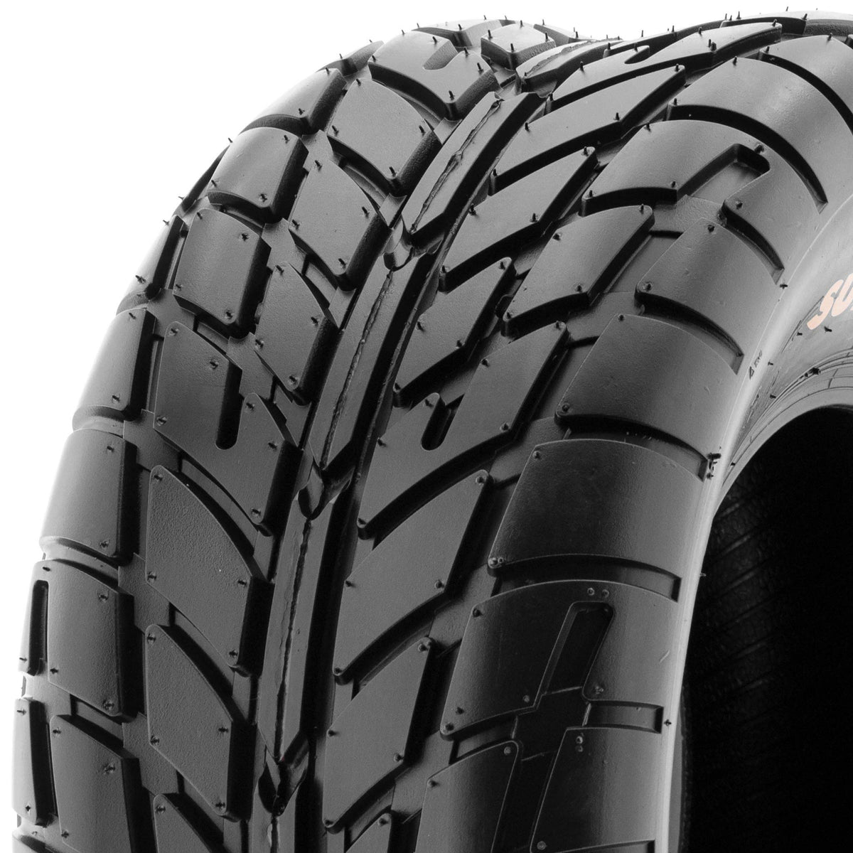Pair of 2 SunF A021 TT Sport ATV UTV Dirt & Flat Track Tires 19x7-8, 6 PR, Tubeless