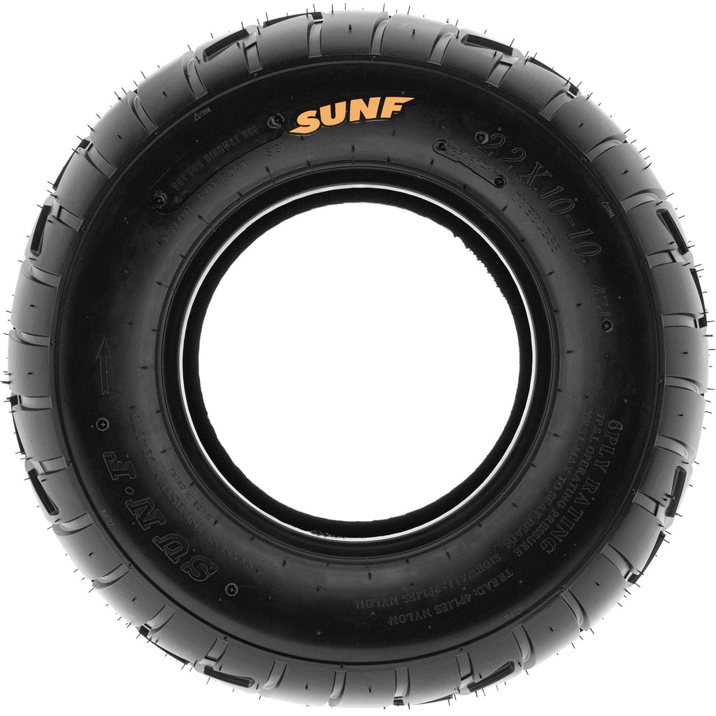 Pair of 2 SunF A021 TT Sport ATV UTV Dirt & Flat Track Tires 19x7-8, 6 PR, Tubeless