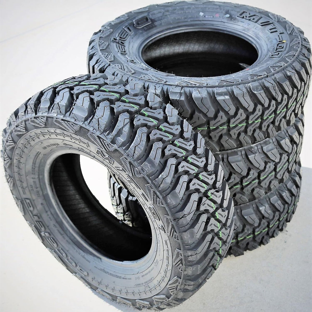 4 x Accelera M/T-01 LT235/75R15 104/101Q Mud Terrain C (6 Ply) Tires