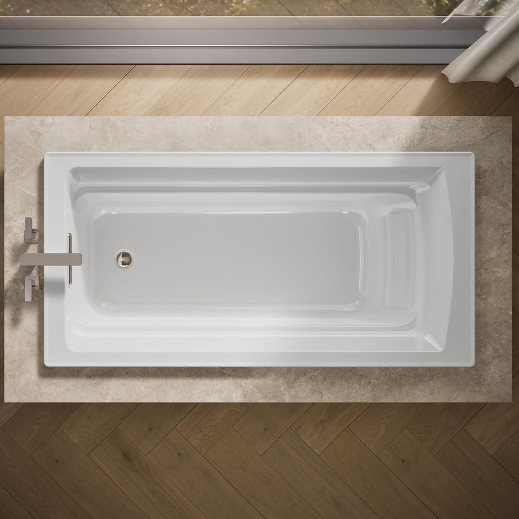 Kohler 1125-0 ArcherÂ® 72" x 36" drop-in bath, White
