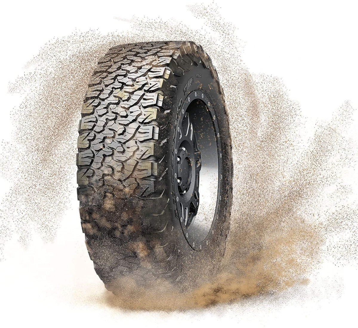 BFGoodrich All Terrain T/A KO2 Radial Car Tire for Light Trucks, SUVs, and Crossovers, LT265/70R17/C 112/109S