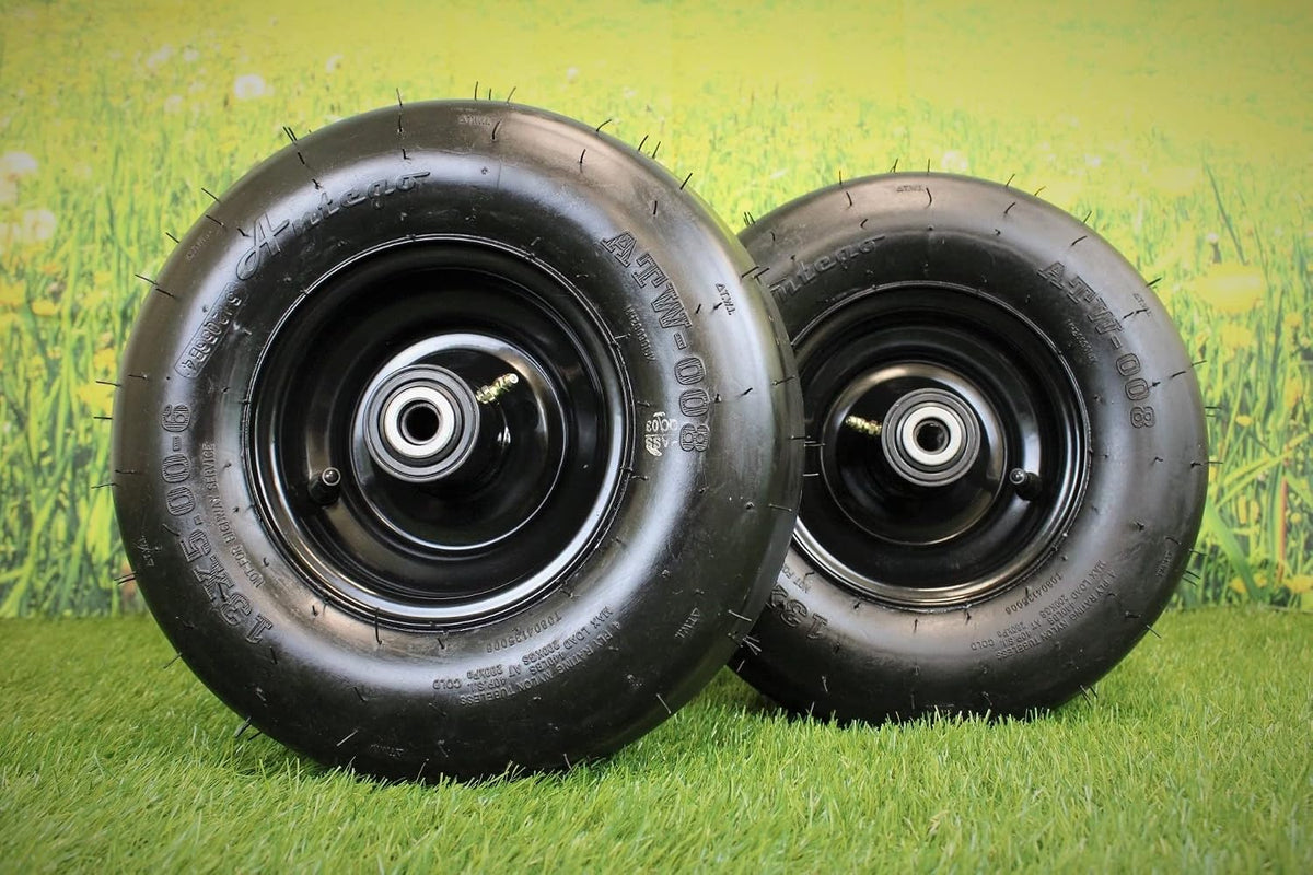 Antego 13x5.00-6 Tire & Wheel, Replaces Toro/Exmark 109-9126, Set of 2