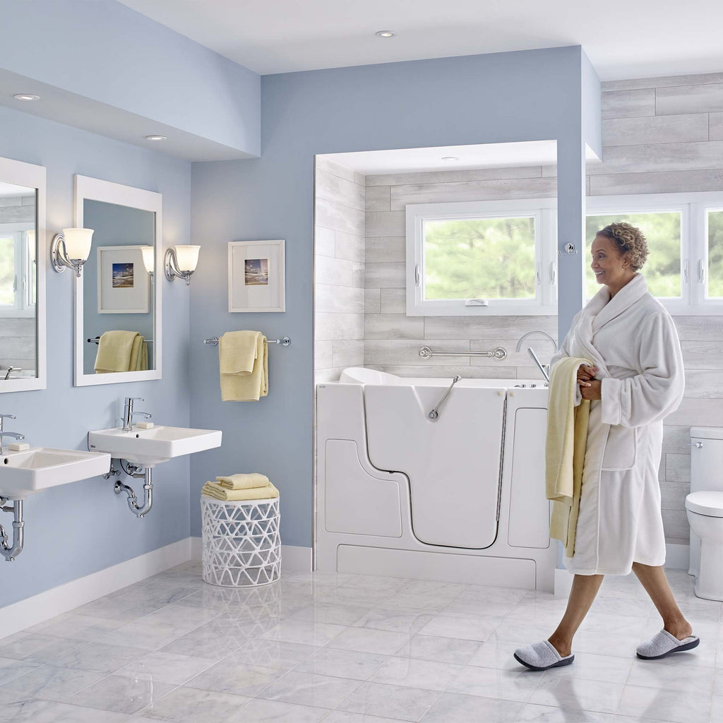 American Standard 9024004EC.020 Decorum Wall-Hung Bathroom Sink with Everclean and 4" Centers, White