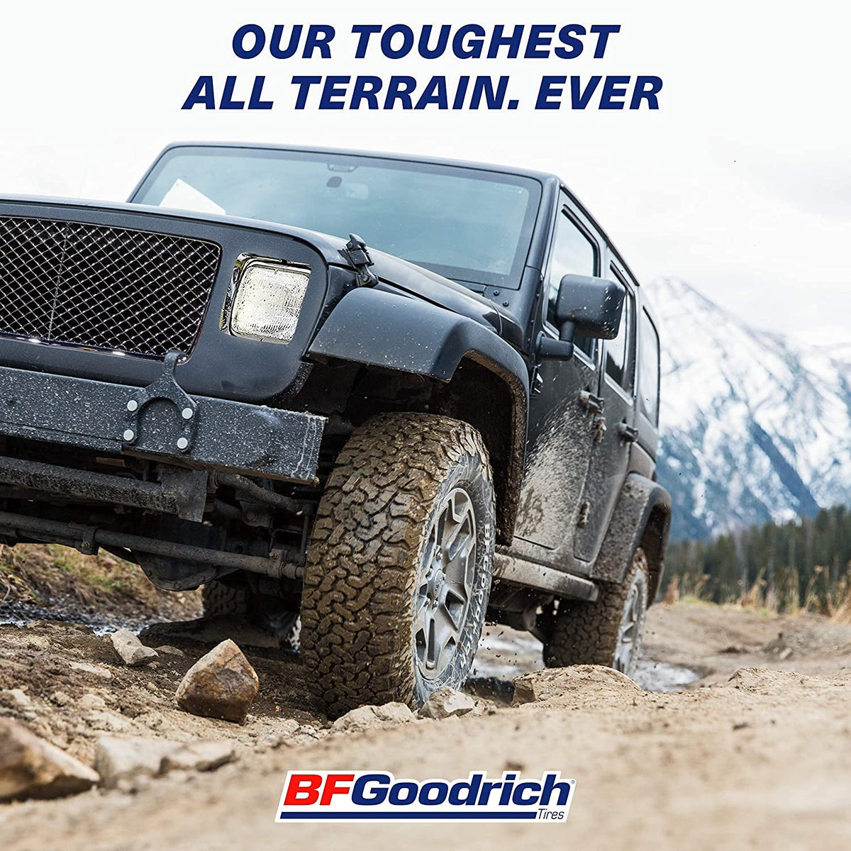 BFGoodrich All Terrain T/A KO2 Radial Car Tire for Light Trucks, SUVs, and Crossovers, LT265/70R17/C 112/109S