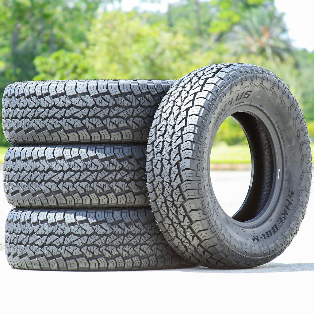 Aplus Shredder AT A/T All-Terrain Off-Road Light Truck Radial Tire-LT235/85R16 235/85/16 235/85-16 120/116S Load Range E LRE 10-Ply BSW Black Side Wall