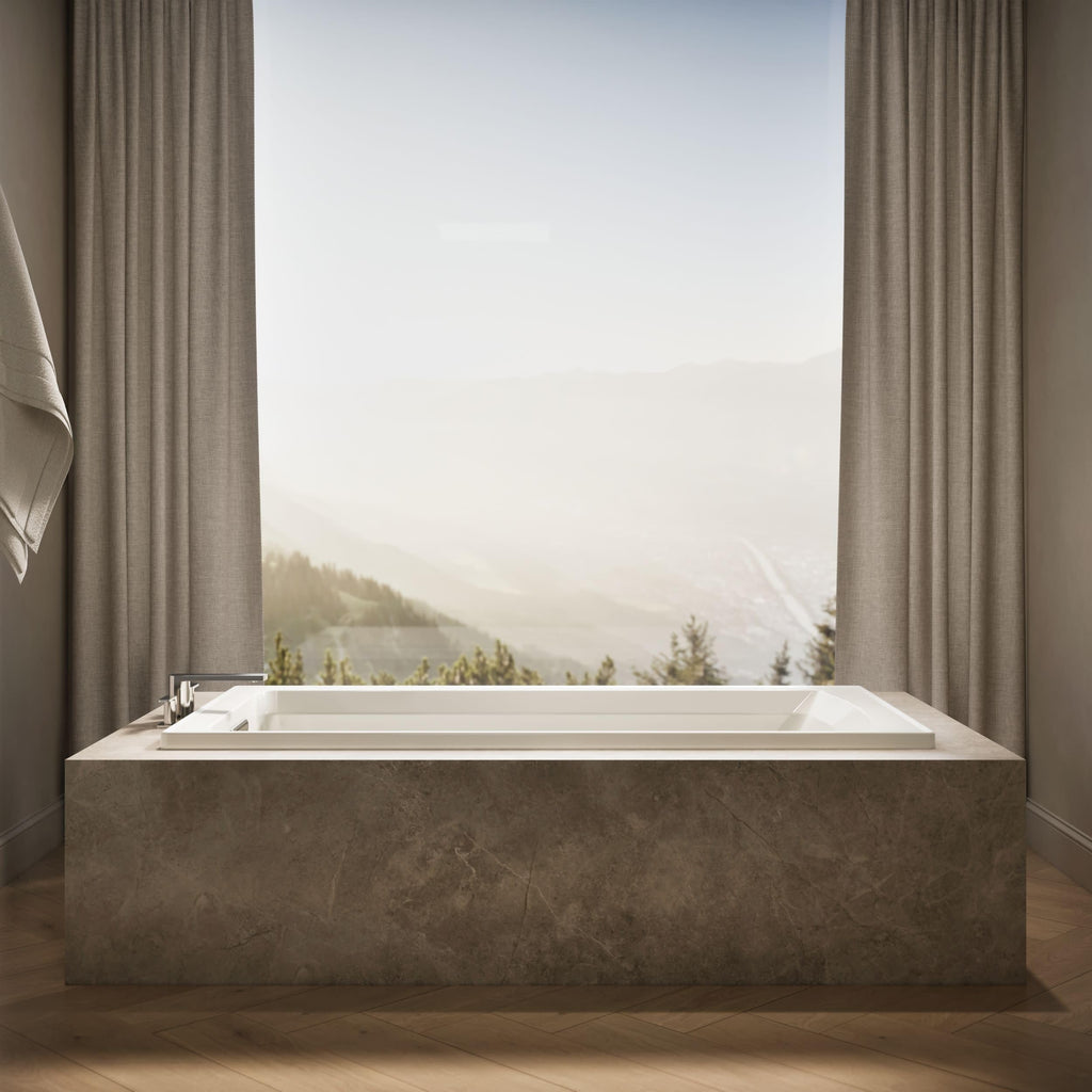 Kohler 1125-0 ArcherÂ® 72" x 36" drop-in bath, White