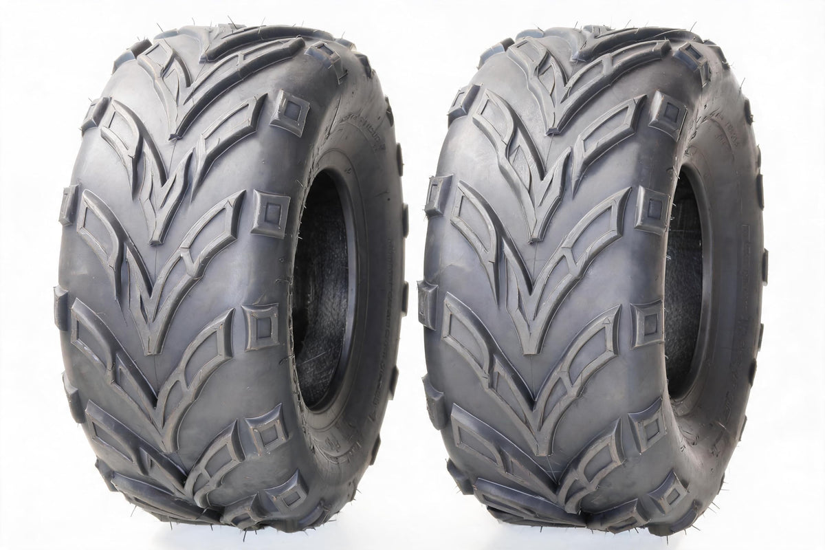 Set of 2-18x9.50-8, 4PR All-Terrain ATV/UTV Tires Tubeless
