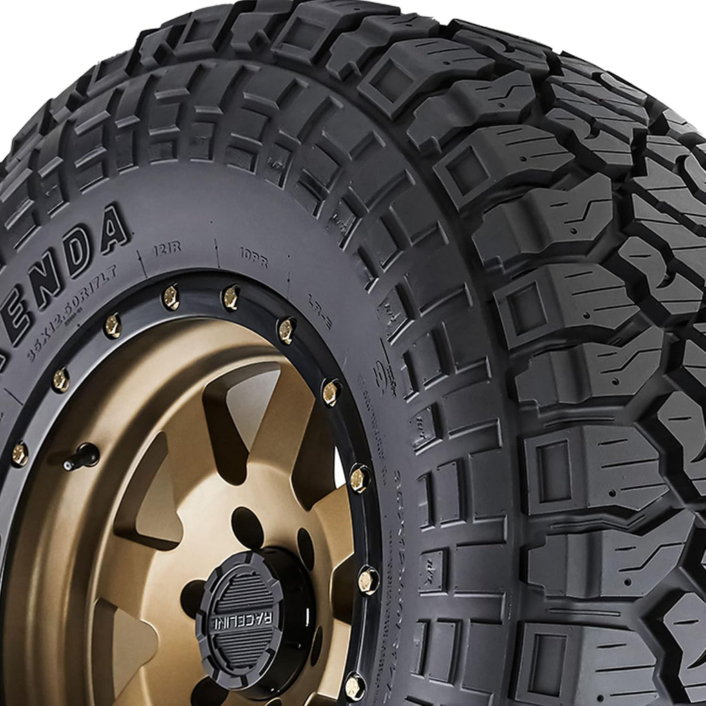 Yokohama 33x12.50R20 Kenda Klever R/T KR601 119R E/10 Ply BSW Tire