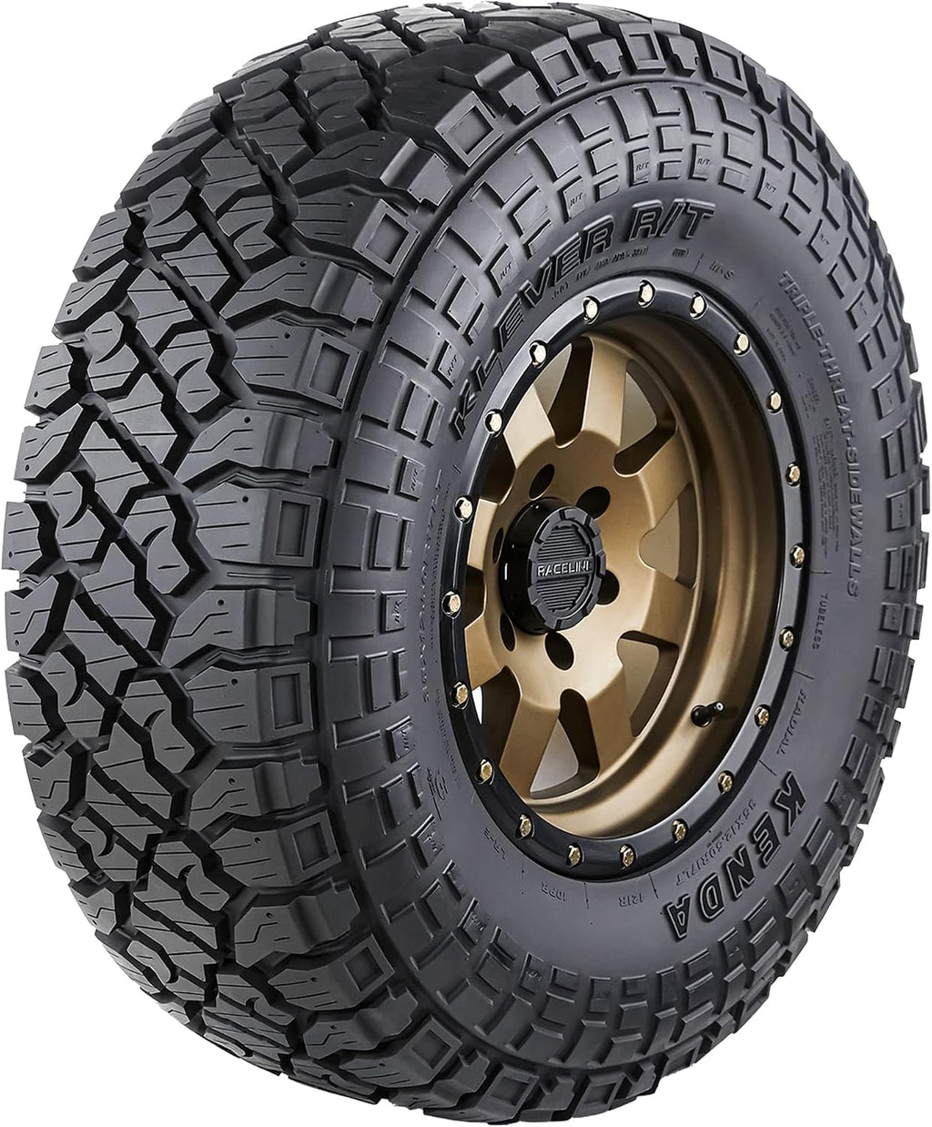 Yokohama 33x12.50R20 Kenda Klever R/T KR601 119R E/10 Ply BSW Tire