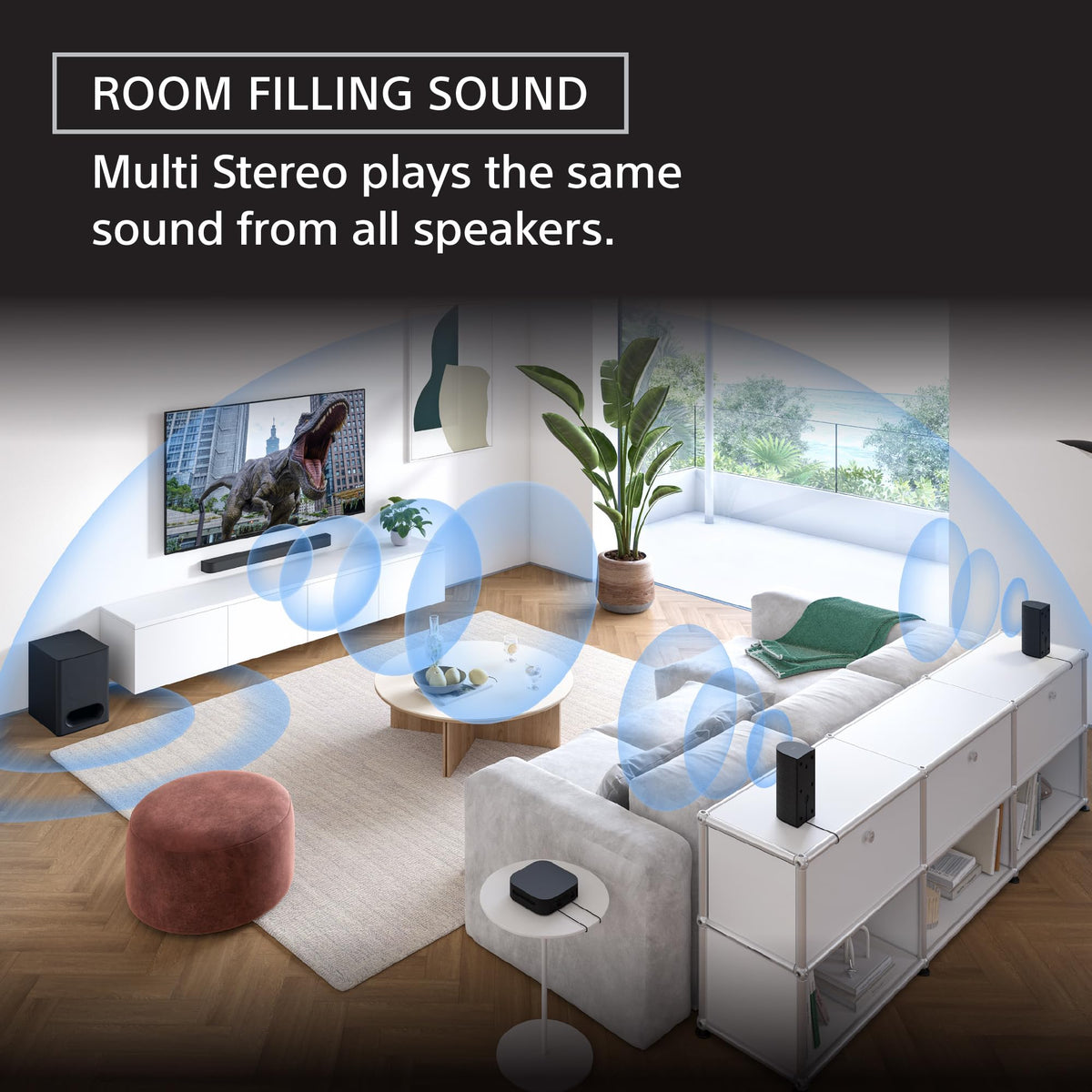 Sony BRAVIA Theater Bar 6 3.1.2ch Home Theater Soundbar with Wireless Sub