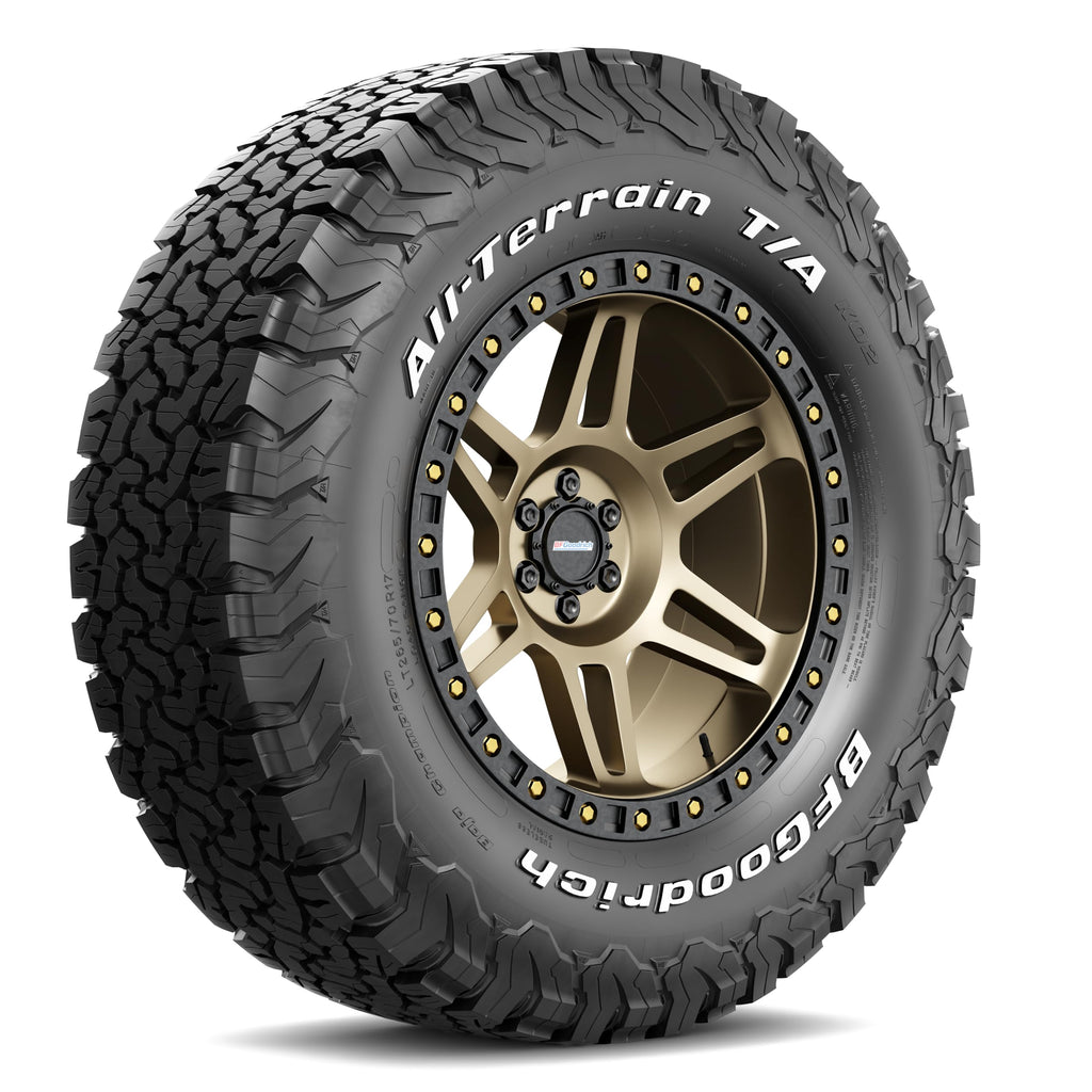 BFGoodrich All Terrain T/A KO2 Radial Car Tire for Light Trucks, SUVs, and Crossovers, LT265/70R17/C 112/109S