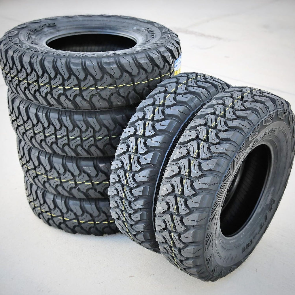 6 x Accelera M/T-01 LT235/85R16 120/116Q Mud Terrain E (10 Ply) Tires