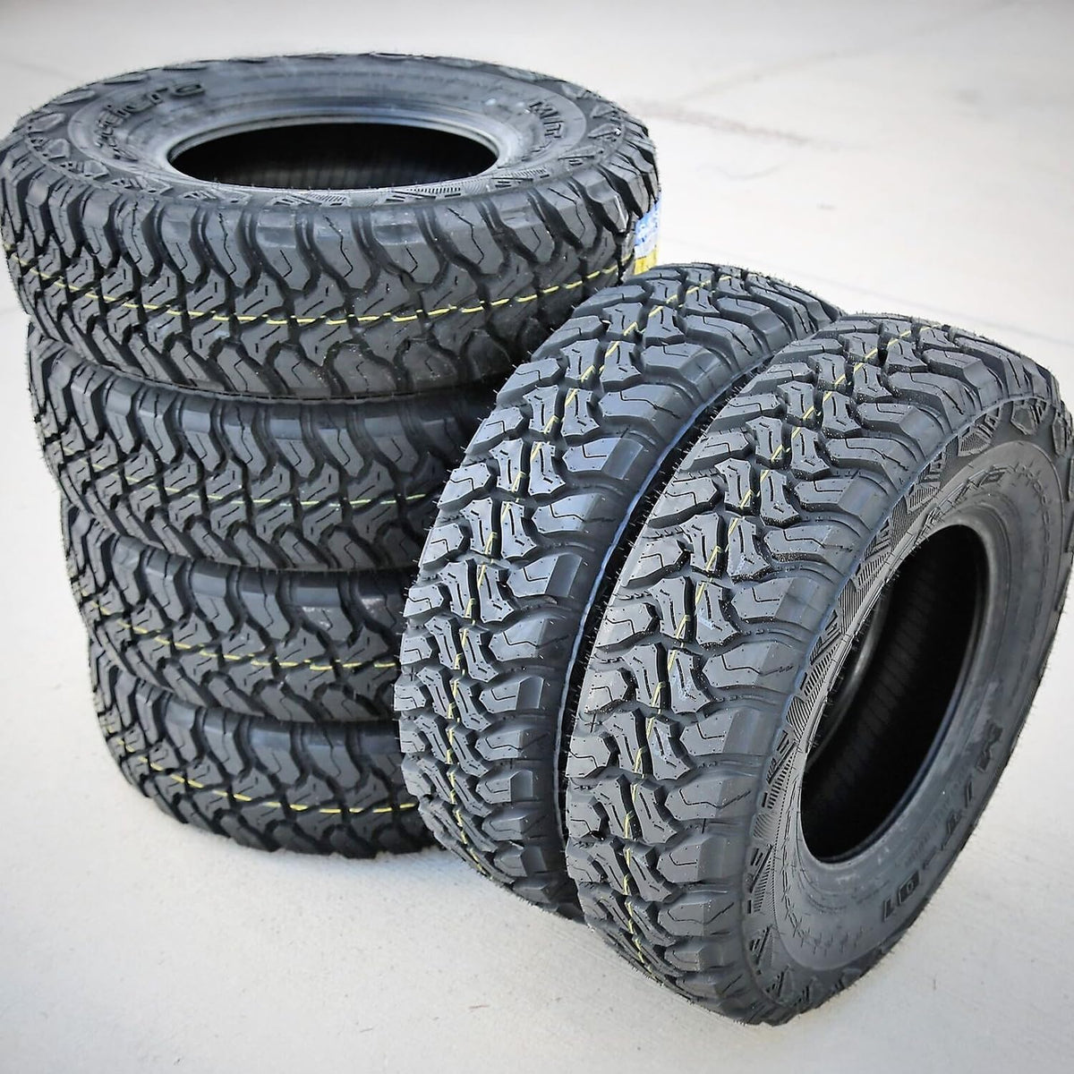 6 x Accelera M/T-01 LT235/85R16 120/116Q Mud Terrain E (10 Ply) Tires