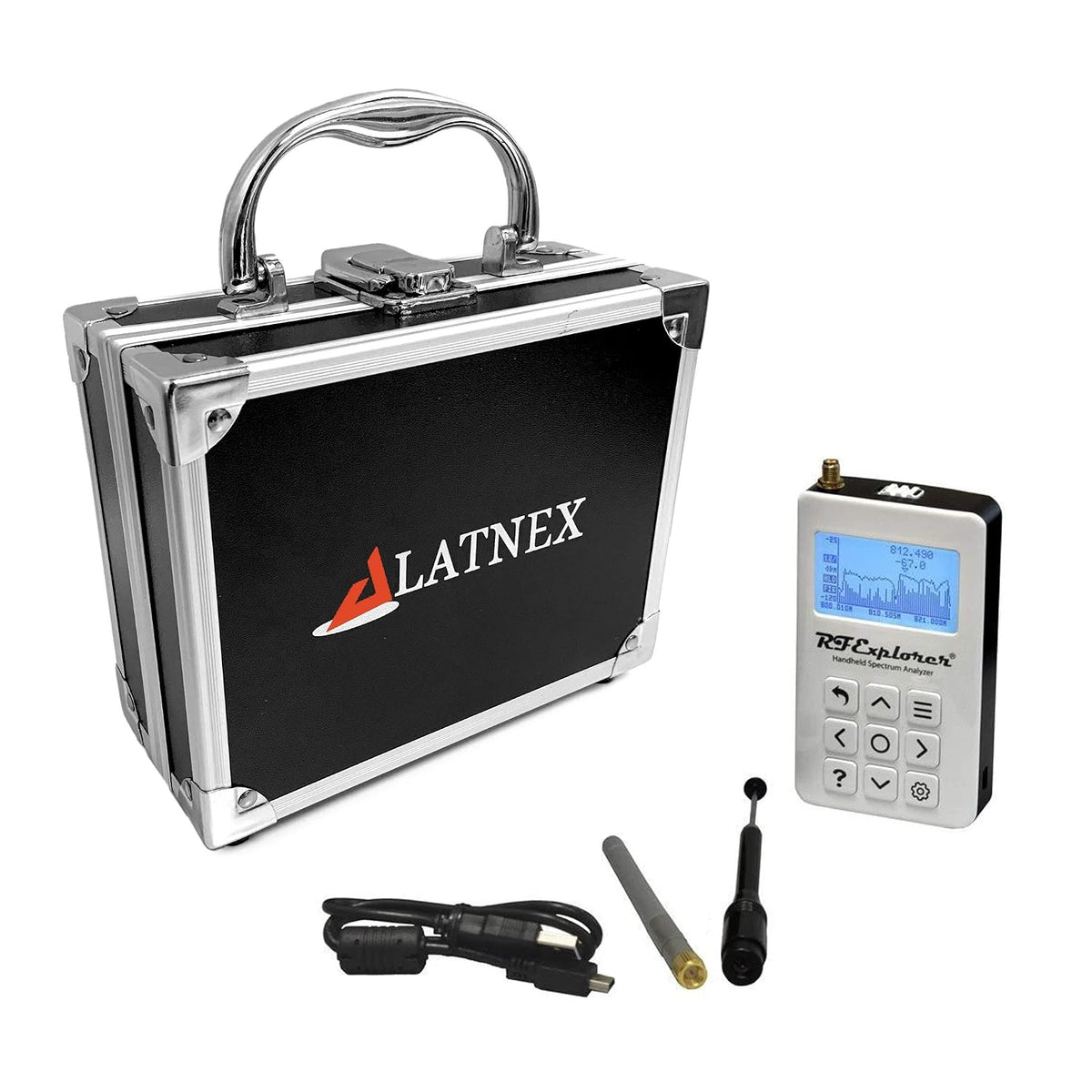 RF Explorer ISM Combo Plus Slim, 50 kHz-960 MHz, 2.35-2.55 GHz