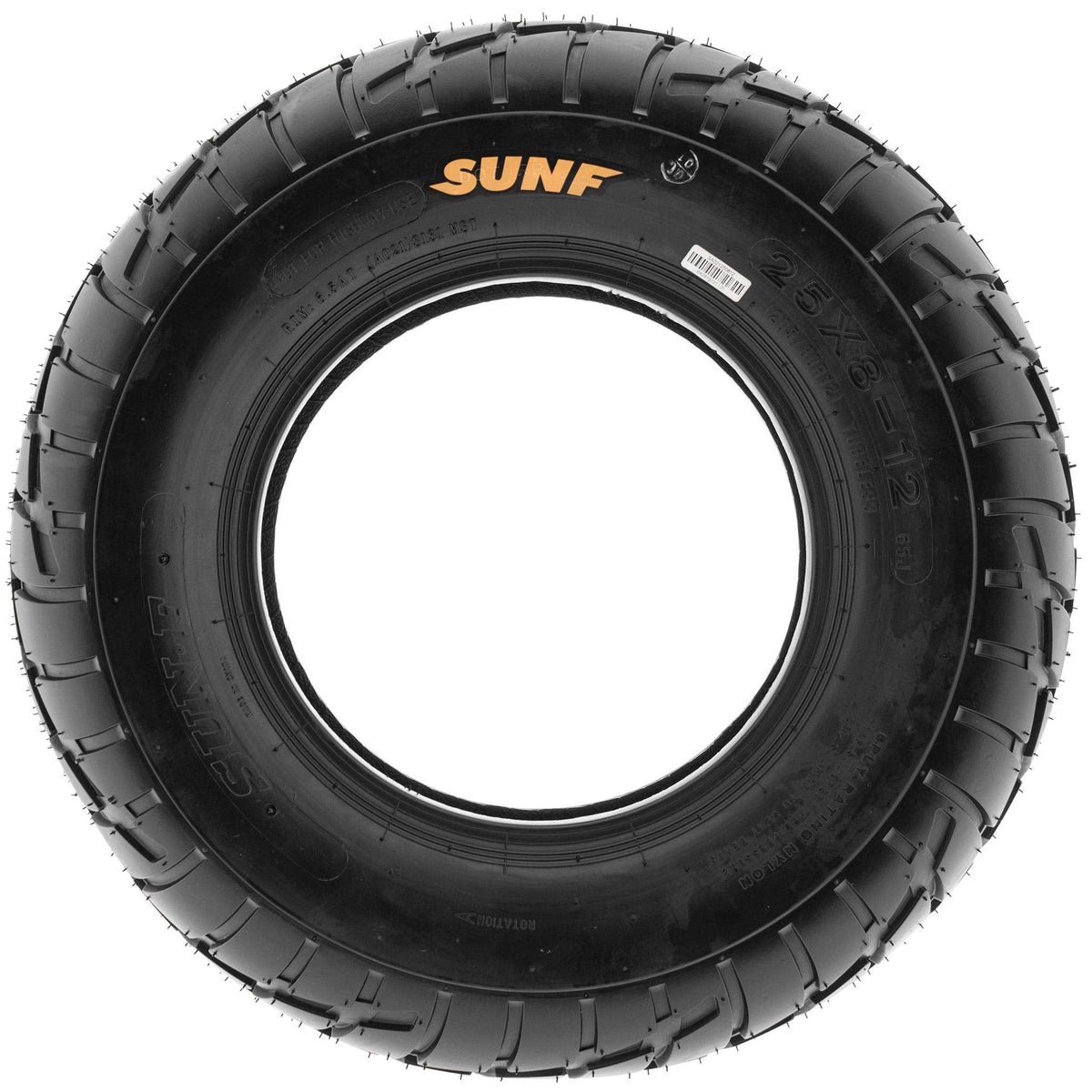 Pair of 2 SunF A021 TT Sport ATV UTV Dirt & Flat Track Tires 19x7-8, 6 PR, Tubeless