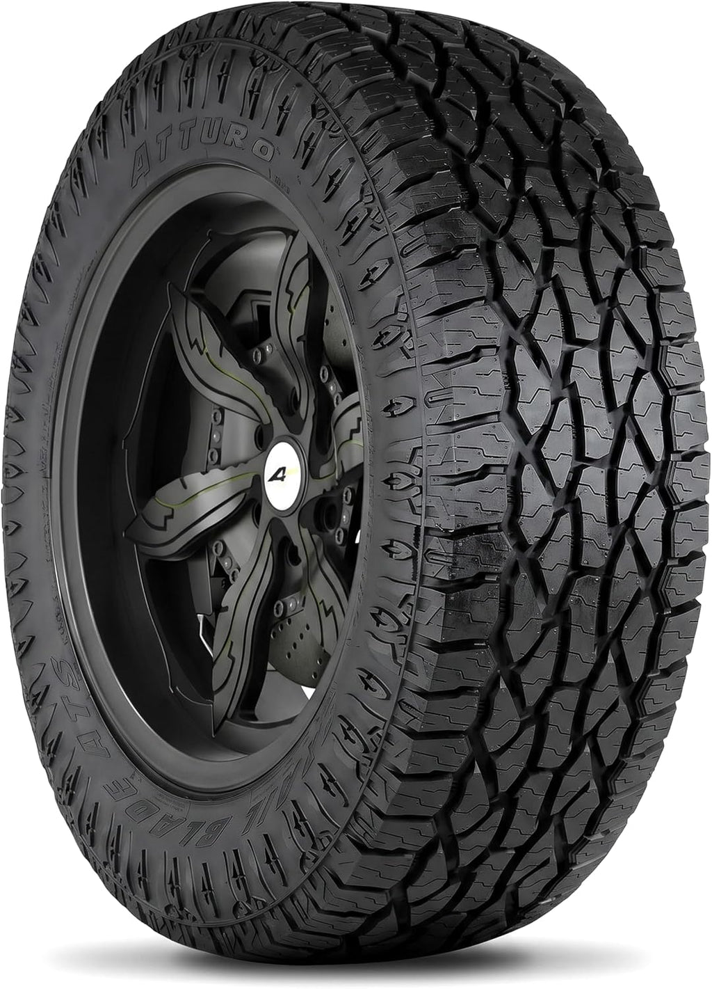 Atturo Trail Blade ATS A/T Truck/SUV All-Terrain Off-Road Radial Tire-275/60R20 275/60/20 275/60-20 116T Load Range XL 4-Ply BSW Black Side Wall