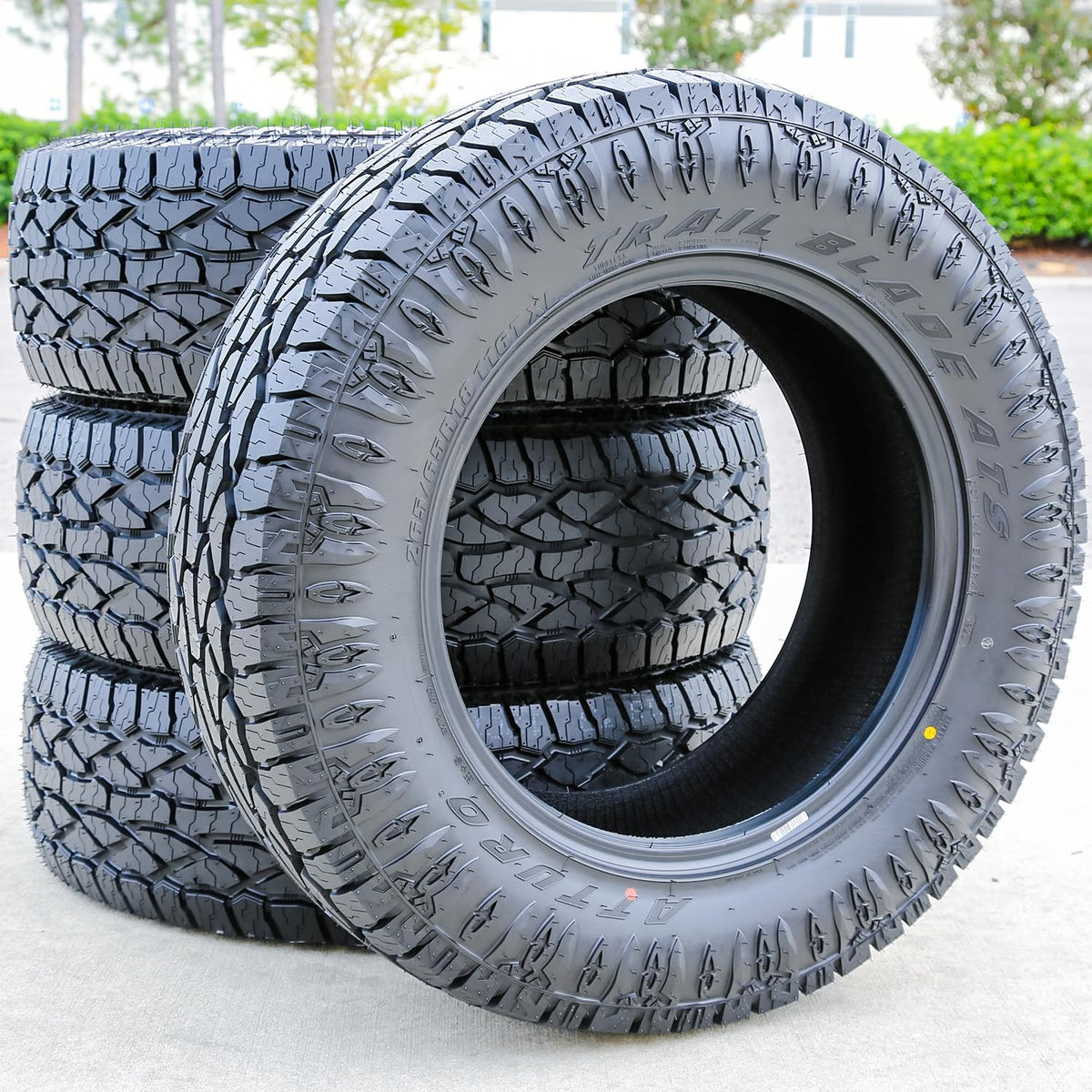 Atturo Trail Blade ATS A/T Truck/SUV All-Terrain Off-Road Radial Tire-275/60R20 275/60/20 275/60-20 116T Load Range XL 4-Ply BSW Black Side Wall