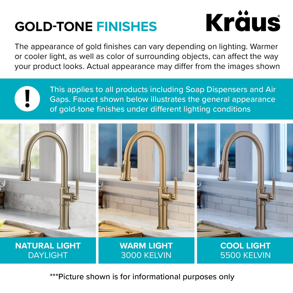 KRAUS Chrome 18.75 in Commercial Pull Down Kitchen Faucet KPF-1610CH