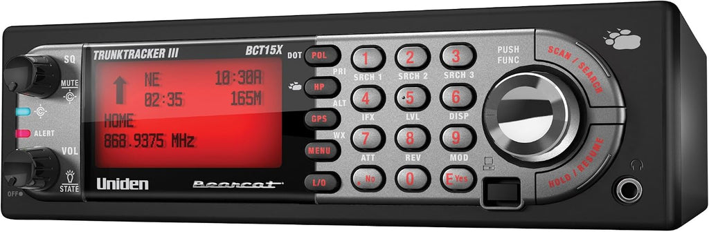 Uniden BearTracker Scanner (BCT15X) and External Communications Speaker Bundle