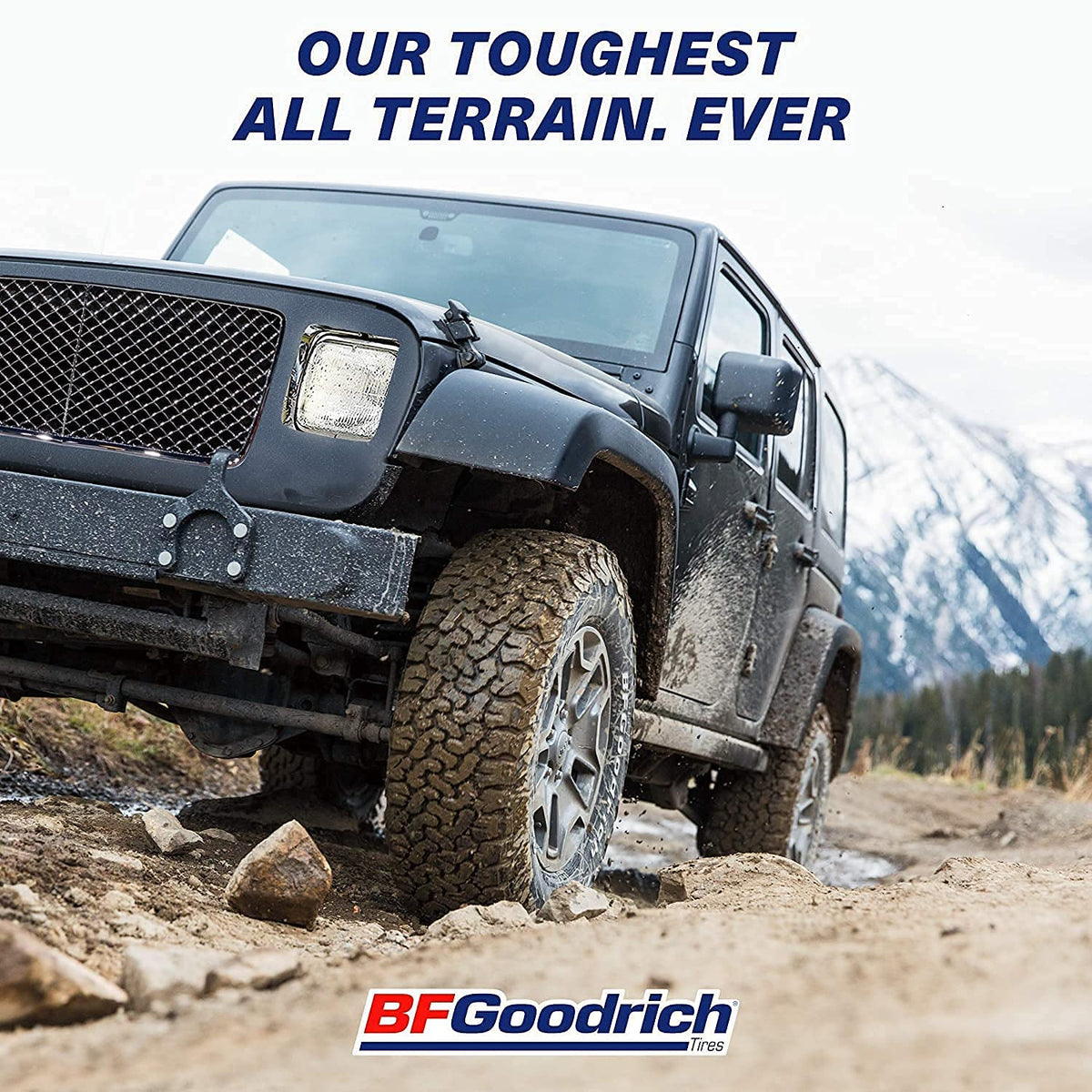 BFGoodrich All Terrain T/A KO2 Radial Car Tire for Light Trucks, SUVs, and Crossovers, LT265/70R17/C 112/109S