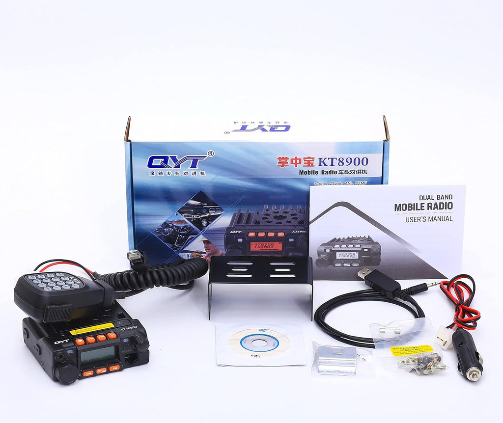 QYT KT-8900 25W GMRS Mobile Radio & Base Station,Long Range Two-Way Radio