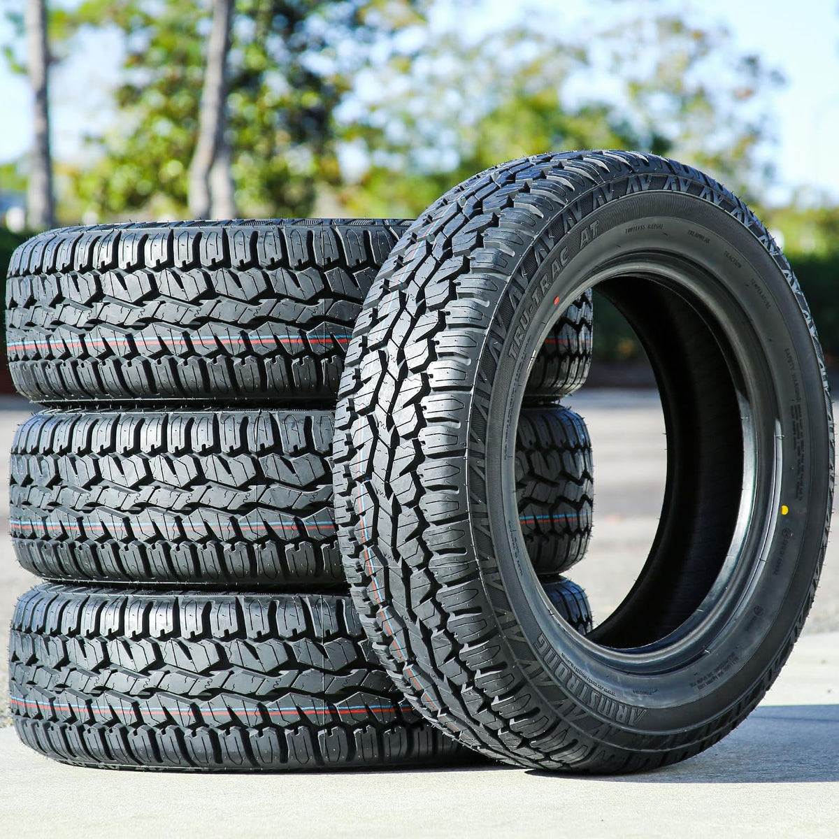 4 x Armstrong Tru-Trac AT 265/70R16 116T XL 16 inch Tires