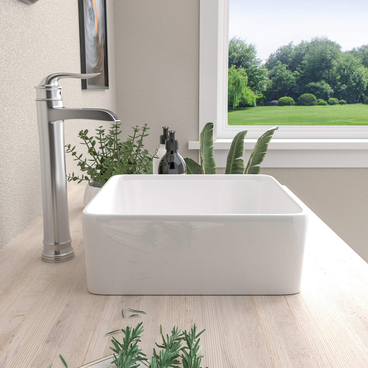 Mocoloo Bathroom Sink Undermount 22"x16" White Rectangle Porcelain Sink with Vertical Sides and Overflow Drain Under Counter Mount Ceramic Lavatory Vanity Sinks for Bathroom Interior Size 19 x 13