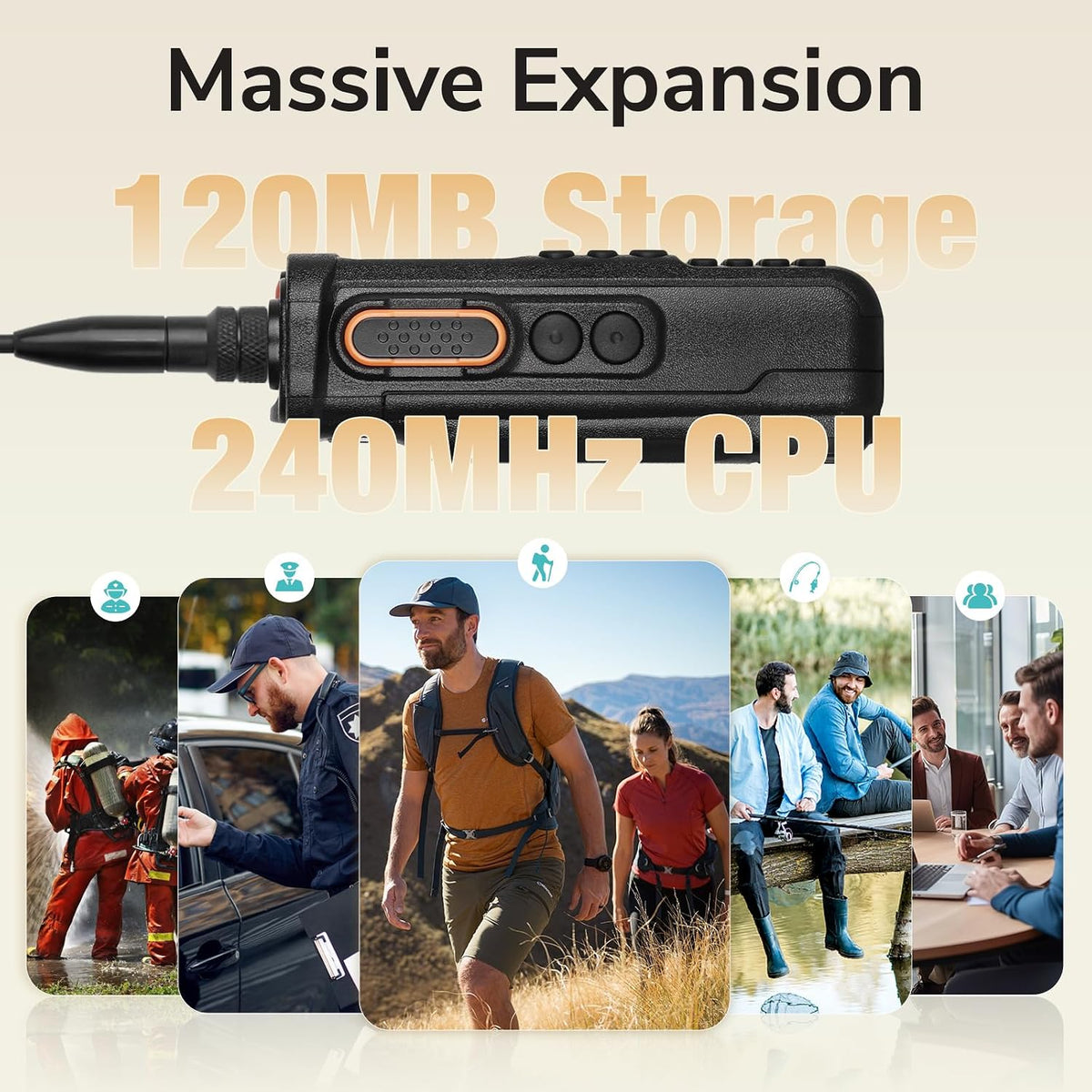 (4th Gen) TIDRADIO 10W TD-H8 Ham Radio Handheld,SMS Message Text,Spectrum Analysis,APP/Web Programming,Multi-Band Long Range Walkie Talkies, Firmware Updatable,AI Noise Reduction,AM/NOAA/FM