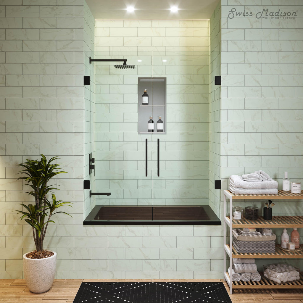 Swiss Madison Voltaire 66" x 36" Reversible Drain Drop-In Bathtub