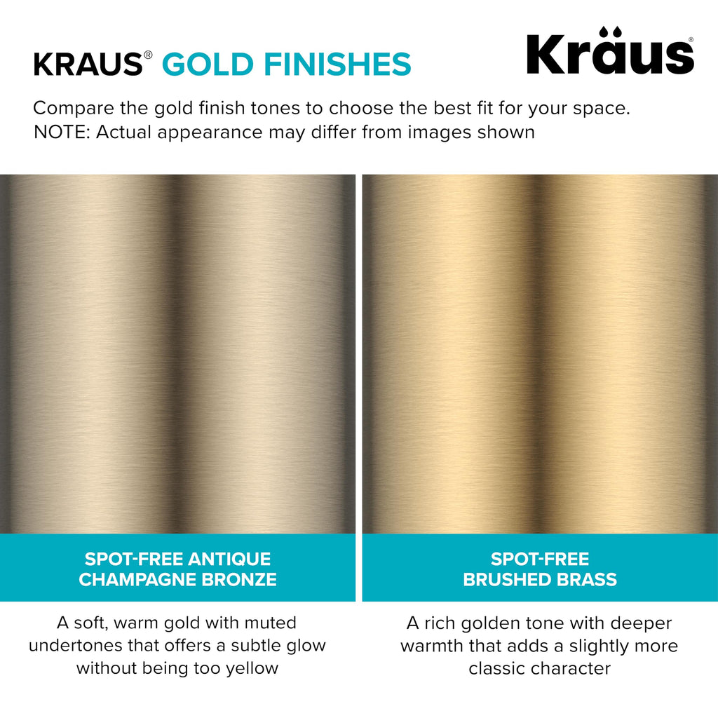 KRAUS Spot Free Stainless Steel Pull Down Kitchen Faucet KPF-2820SFS