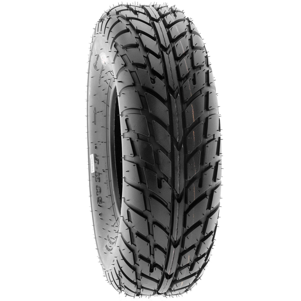 Pair of 2 SunF A021 TT Sport ATV UTV Dirt & Flat Track Tires 19x7-8, 6 PR, Tubeless