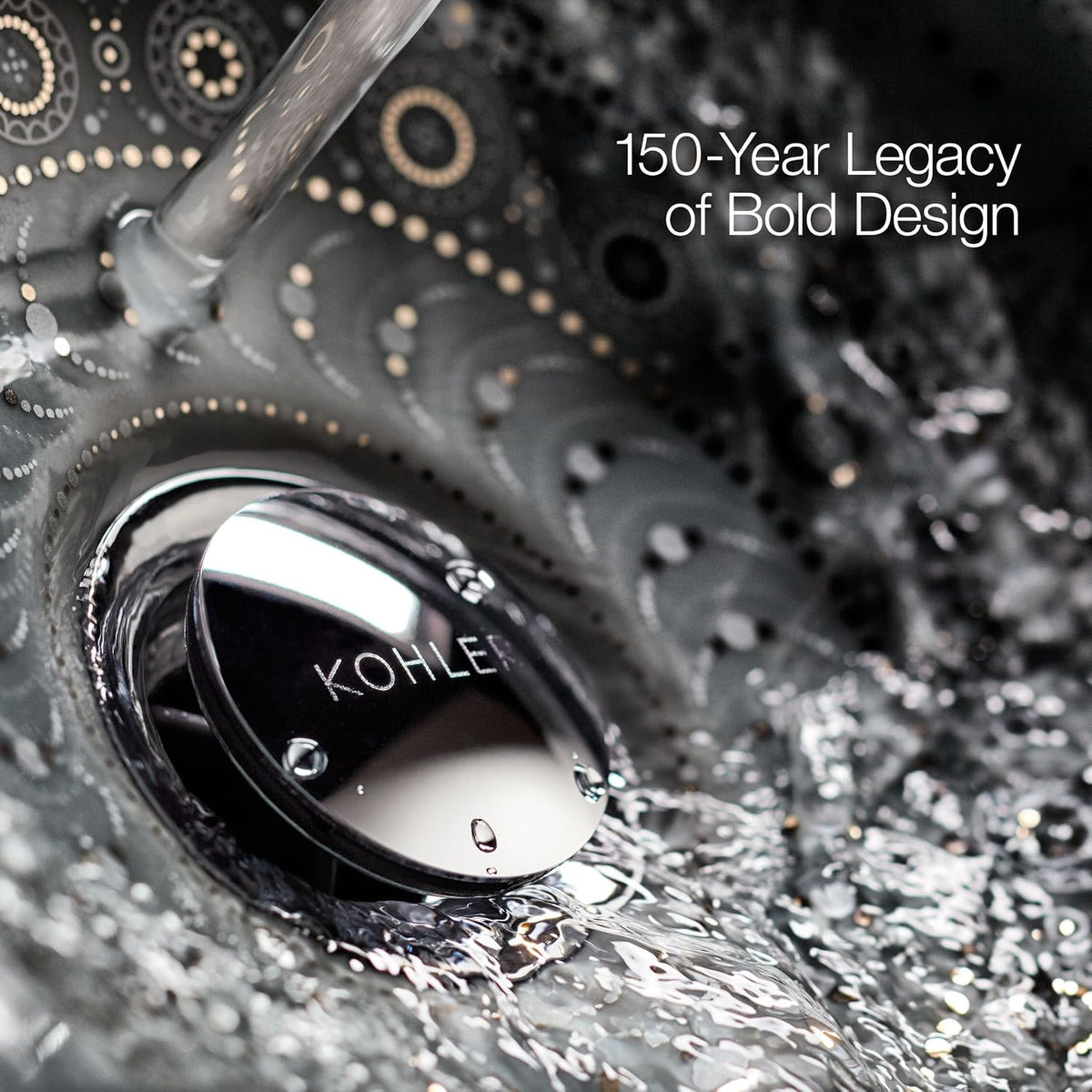 Kohler 1125-0 ArcherÂ® 72" x 36" drop-in bath, White