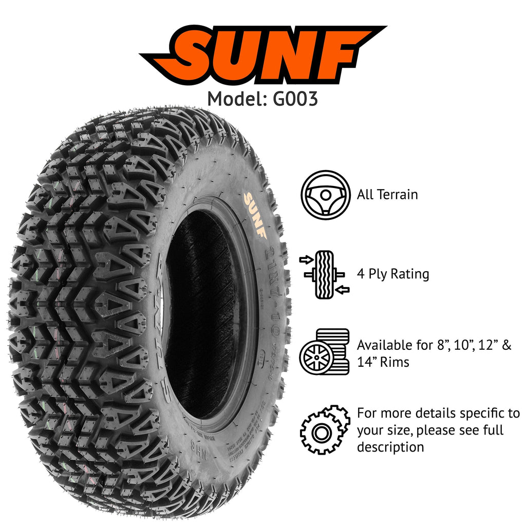 SunF 23x11-10 Tubeless 4 Ply - G003 [Set of 2]