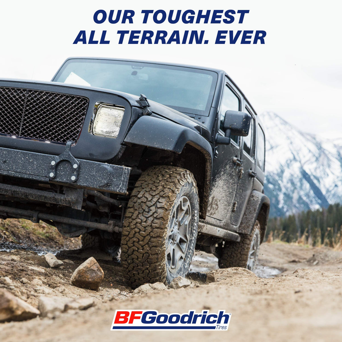BFGoodrich All Terrain T/A KO2 Radial Car Tire for Light Trucks, SUVs, and Crossovers, LT265/70R17/C 112/109S