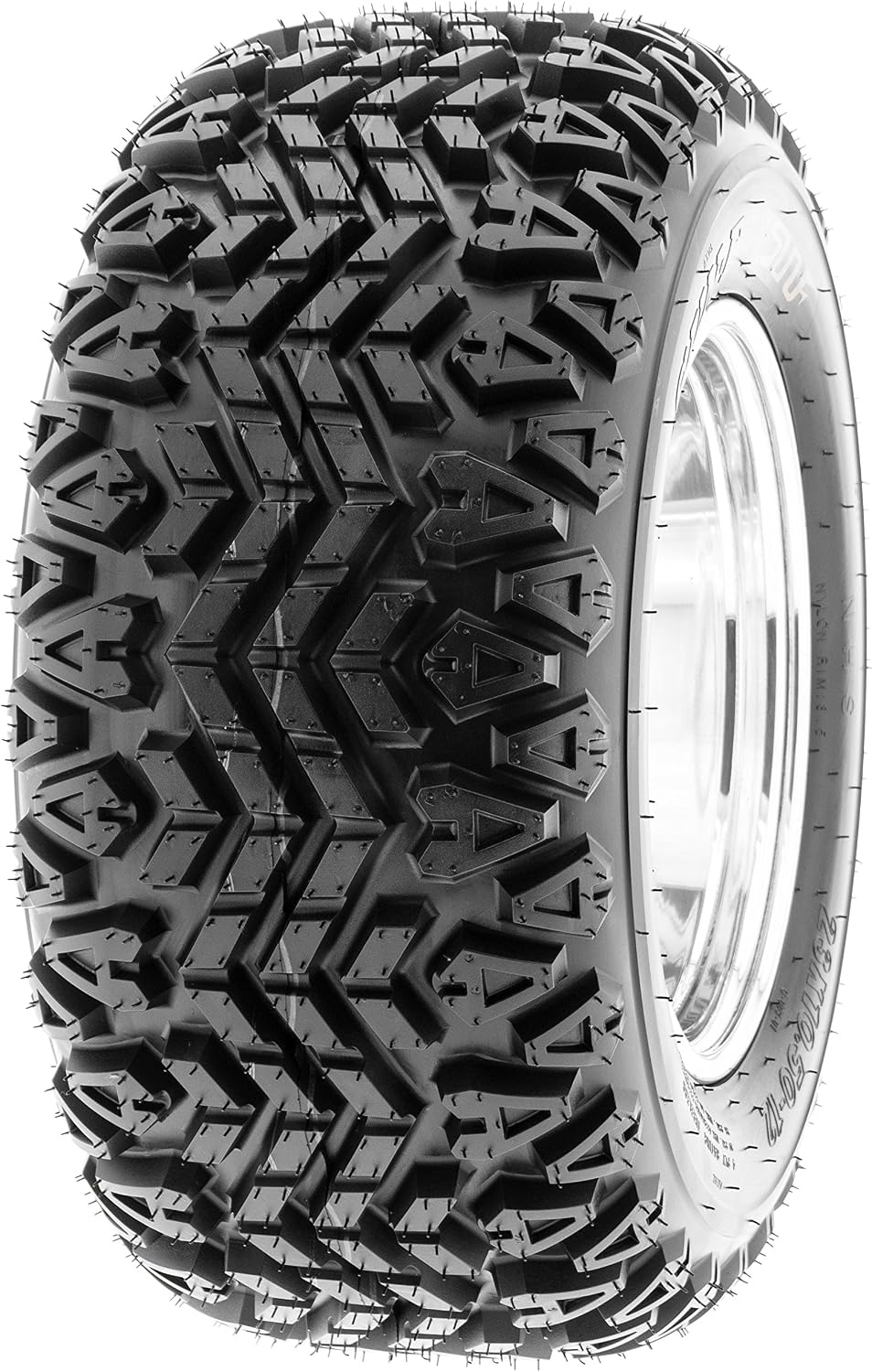 Set of 2 SunF G003 20x10-8 Riding Mower Tires, Turf Tires 20x10-8, Tractor Tires, Rim(s) NOT included