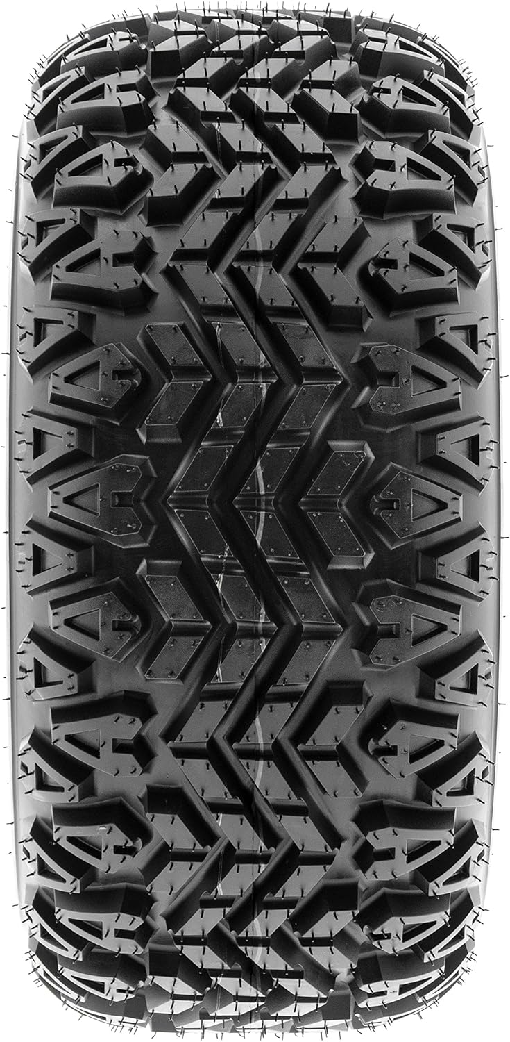 Set of 2 SunF G003 20x10-8 Riding Mower Tires, Turf Tires 20x10-8, Tractor Tires, Rim(s) NOT included
