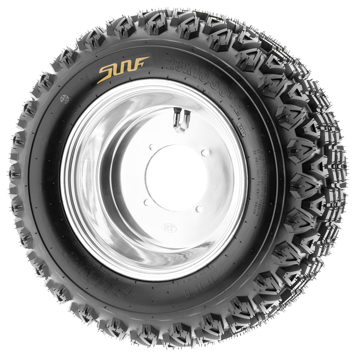 Set of 2 SunF G003 20x10-8 Riding Mower Tires, Turf Tires 20x10-8, Tractor Tires, Rim(s) NOT included